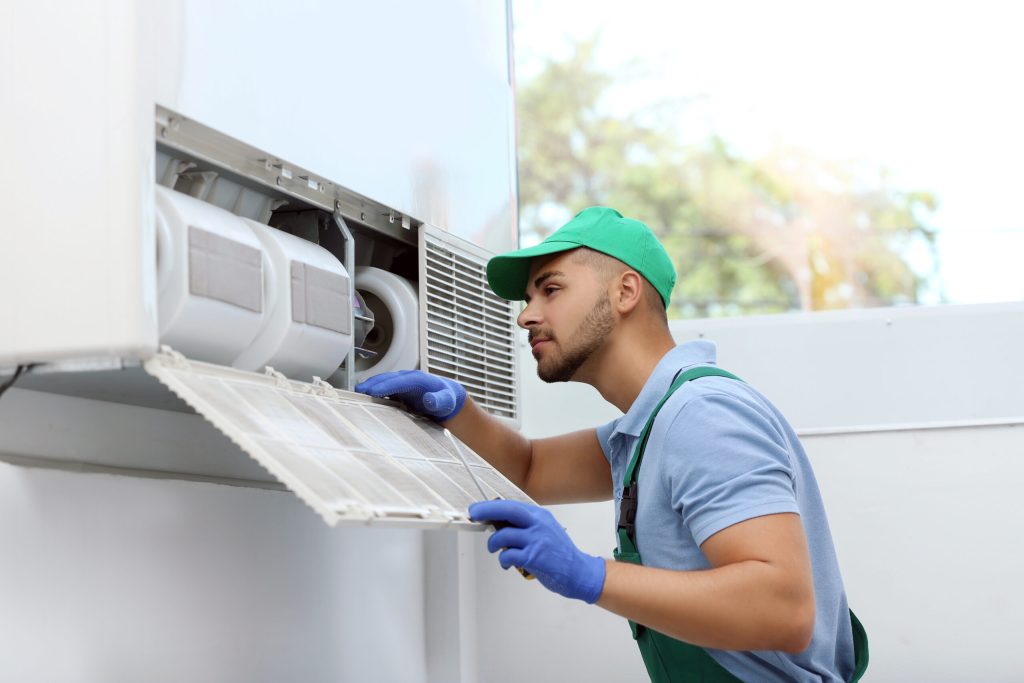 Professional air conditioning maintenance