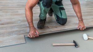 Proper installation og vinyl plank flooring