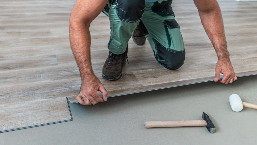 Proper installation og vinyl plank flooring