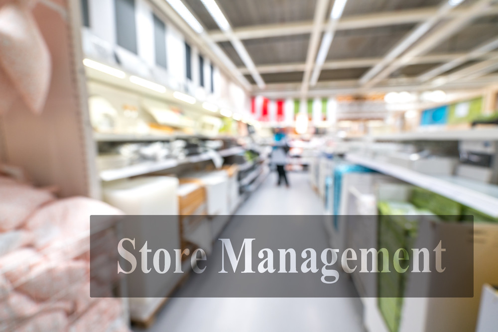 Retail facilities management team maintaining clean and compliant store environment for UK retailer